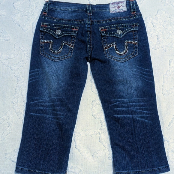 Women's True Religion Joey low rise capris, size 29 - Picture 2 of 5
